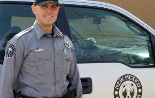 NMDGF Conservation Officer of the Month Keith Haws, February 2016