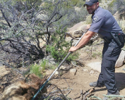 NMDGF Conservation Officer of the Month Matthew Lackey, September 2016