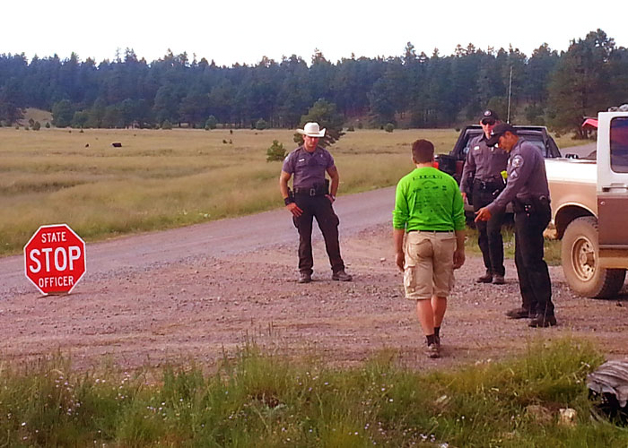 NMDGF Conservation Officer of the Month Clovis Rivera, December 2016