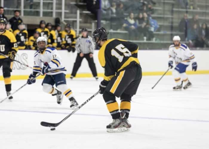 2014-2018 Framingham State University Men’s Ice Hockey player #15.