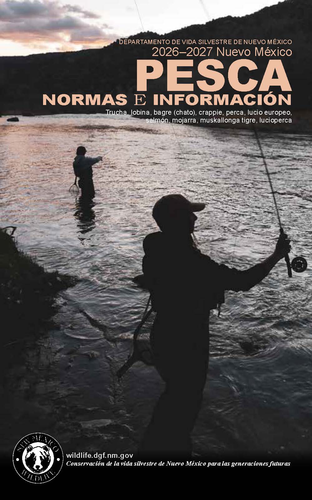 2026-2027 Nuevo Mexico Normas é Información Sobre Pesca