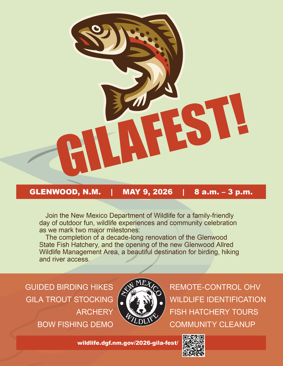 2026 GilaFest - Saturday, May 9 - Glenwood, New Mexico
